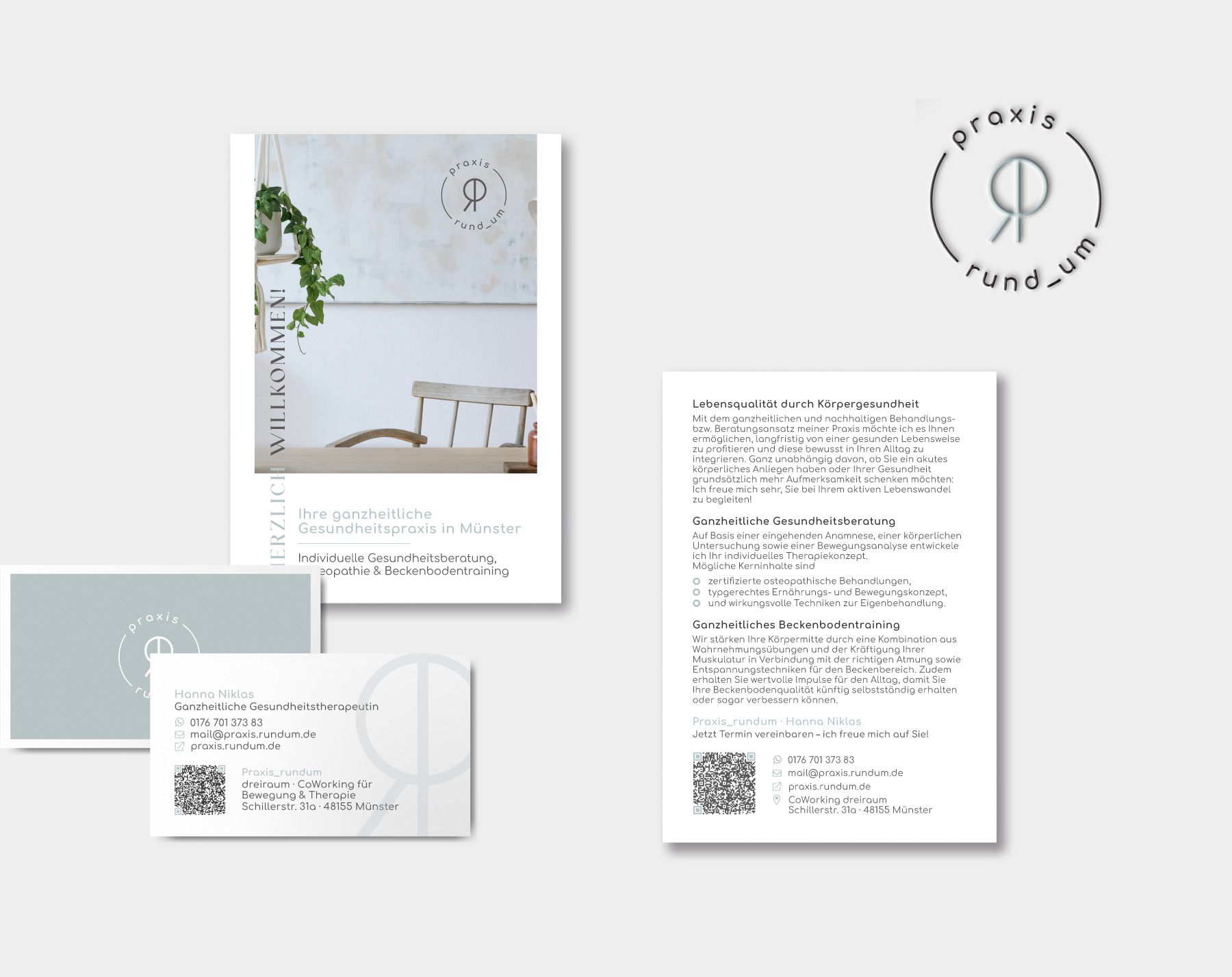 Beratung, Branding, Landingpage, Printwerbung, Social Media, Redaktion