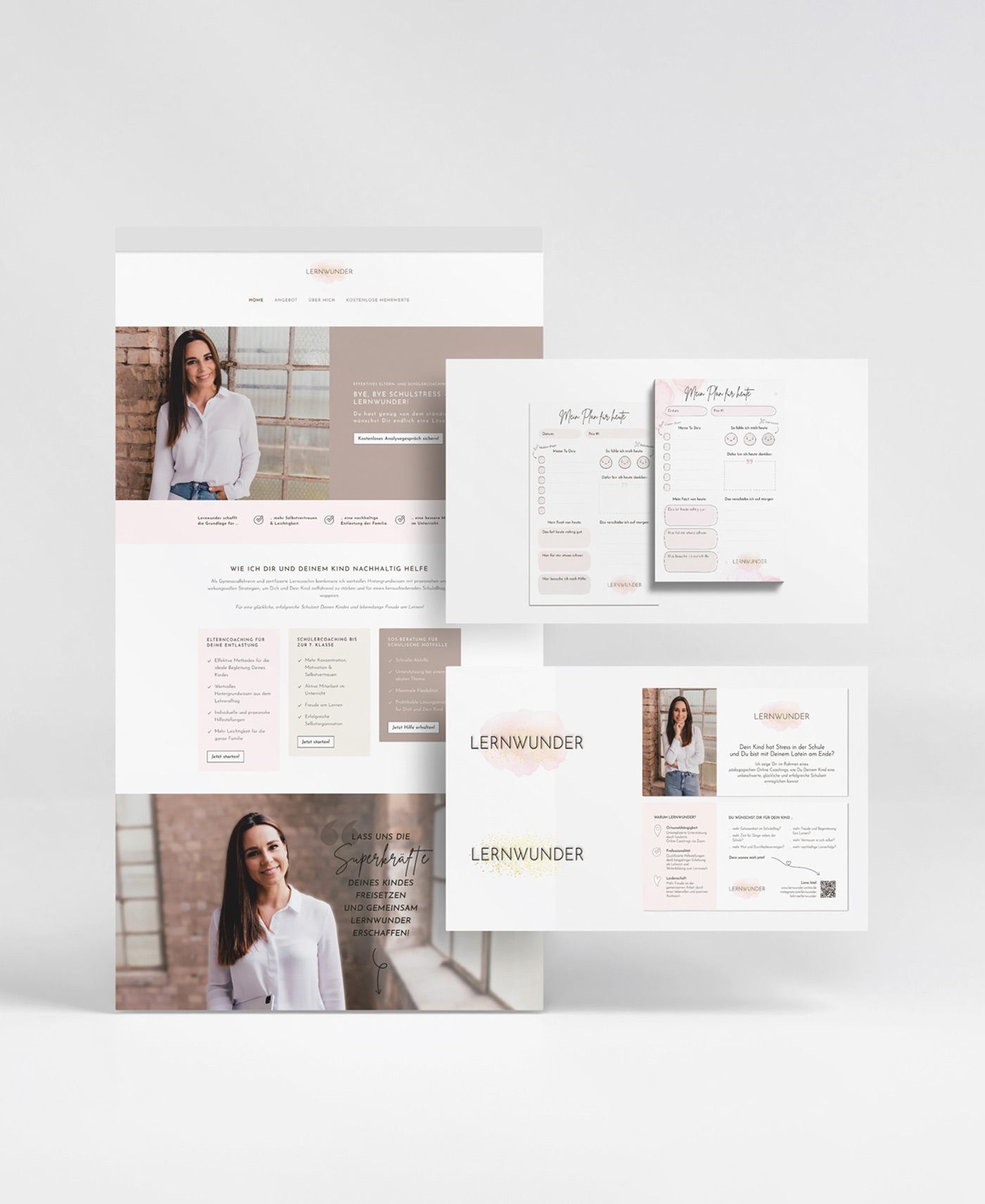 Beratung, Branding, Landingpage, Printwerbung, Social Media, Redaktion