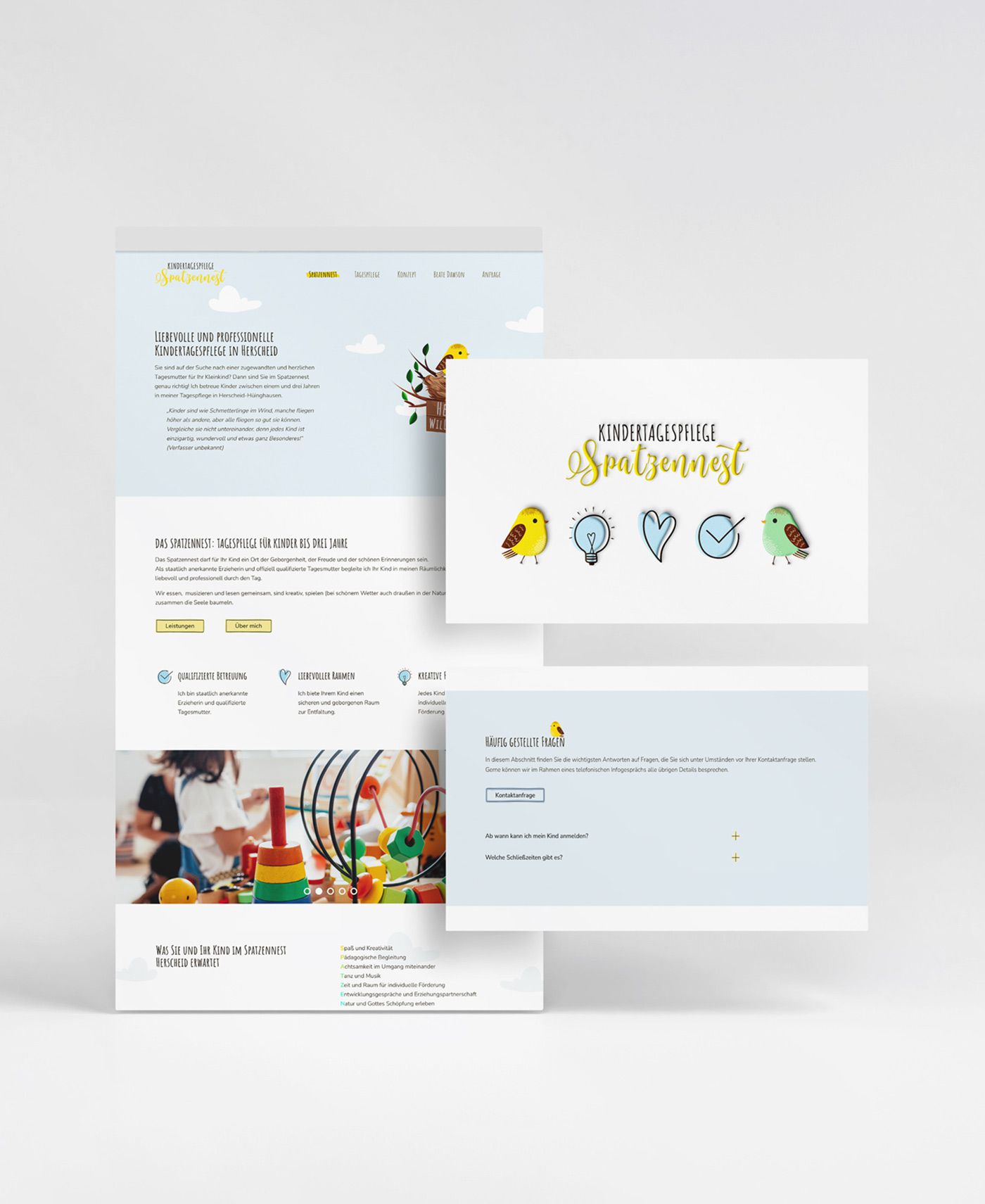 Beratung, Branding, Landingpage, Printwerbung, Social Media, Redaktion